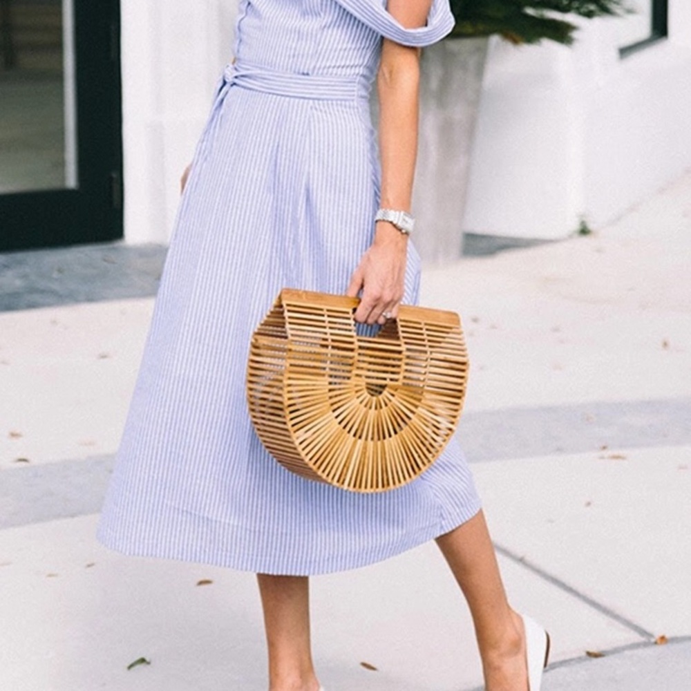 Trend  ! A must have, Bamboo Summer Bag - Picture 5 of 5